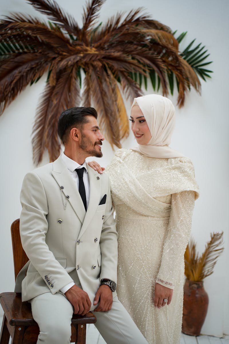 Elegant luxury couple